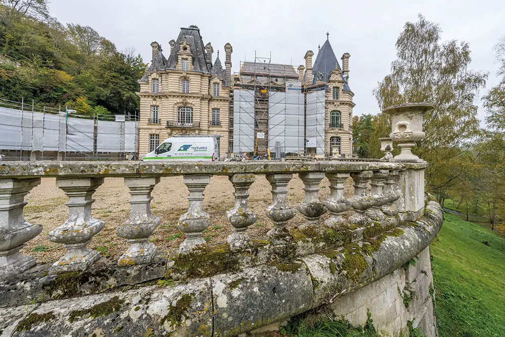 Entreprise de Peinture à Compiègne - rénovation d'un château