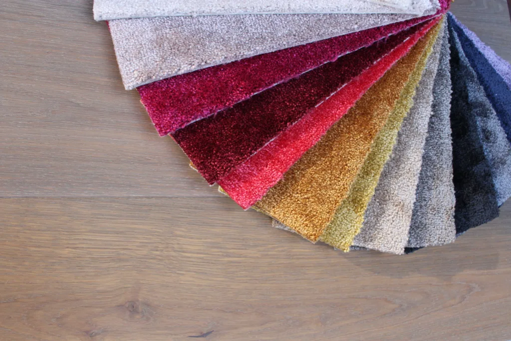 Choix de couleur de moquette