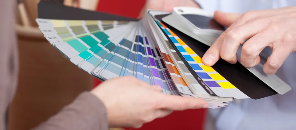 Nuancier de couleurs
